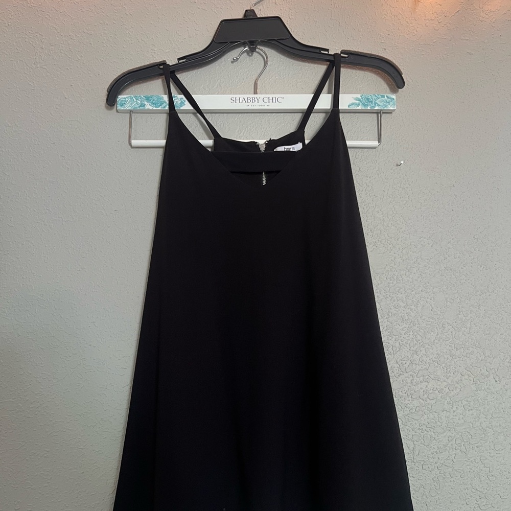 BAR III Black Spaghetti Strap Top
